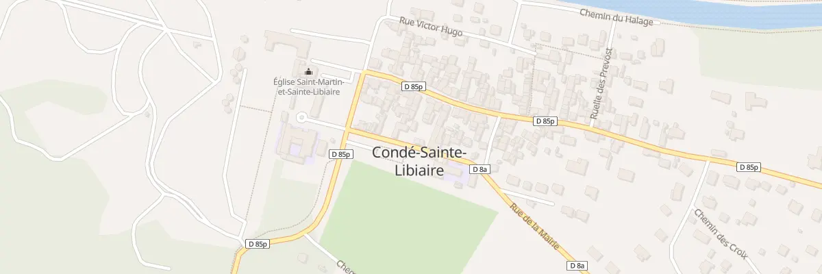 Plan du 36 Rue Pasteur à Condé-Sainte-Libiaire