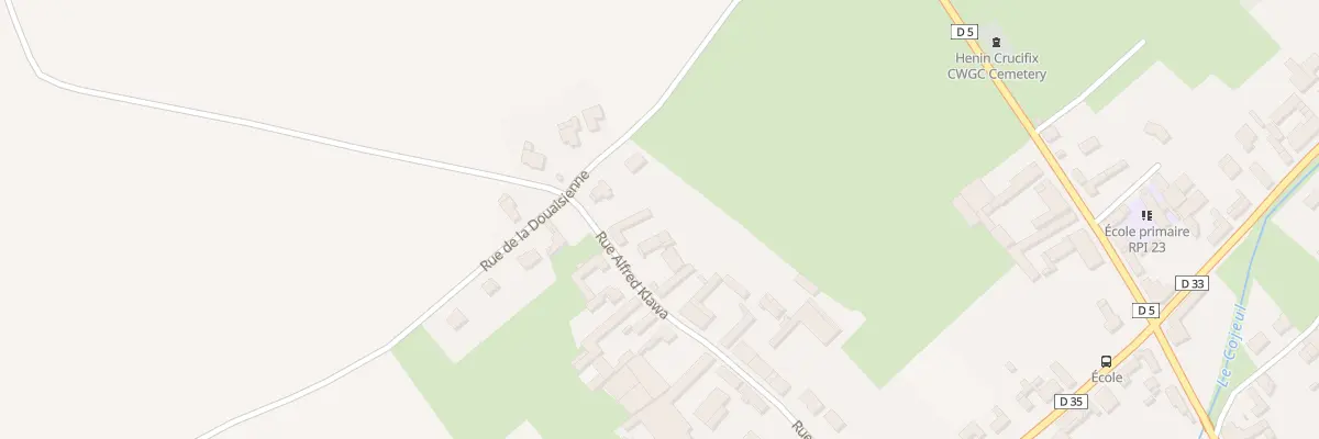 Plan du 19 Rue Alfred Klawa à Hénin-sur-Cojeul