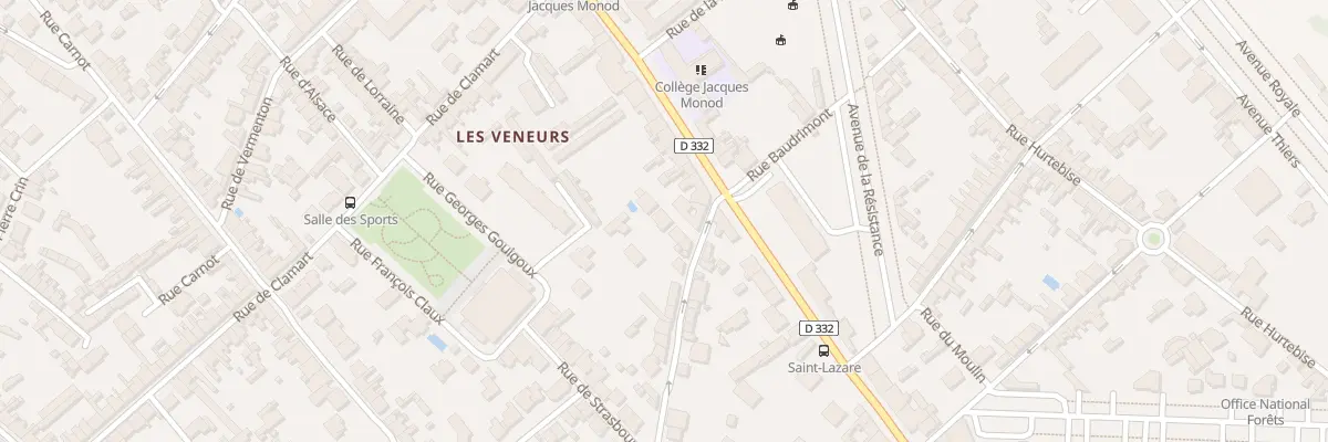 Plan du 4C Rue des Veneurs à Compiègne