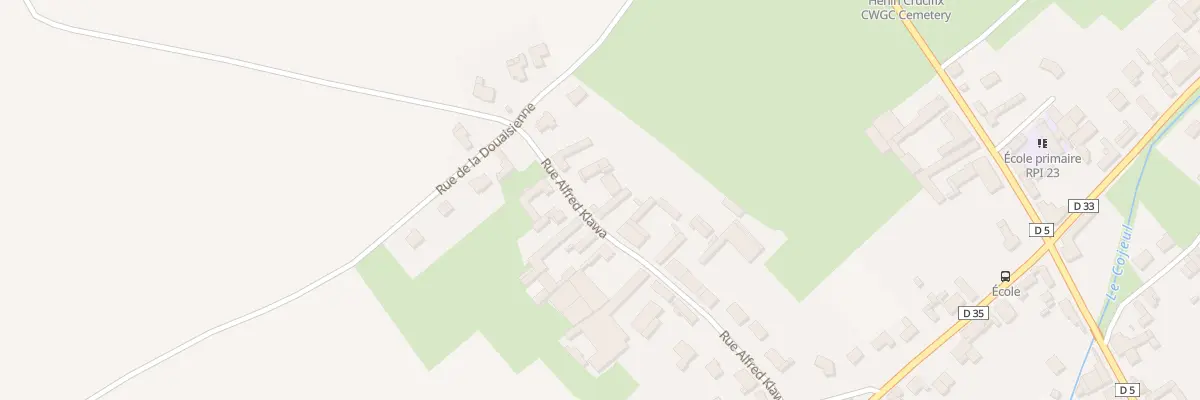 Plan du 17 Rue Alfred Klawa à Hénin-sur-Cojeul