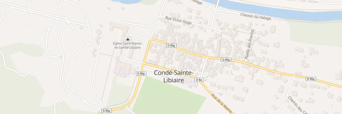 Plan du 32B Rue Pasteur à Condé-Sainte-Libiaire