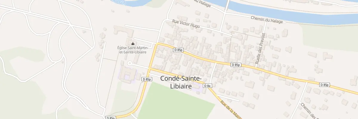Plan du 32 Rue Pasteur à Condé-Sainte-Libiaire