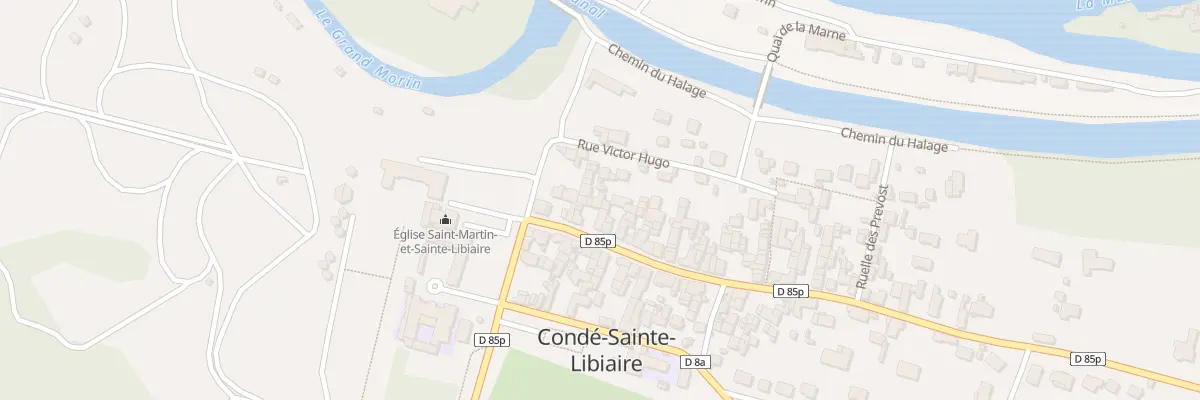 Plan du 17 Rue Pasteur à Condé-Sainte-Libiaire