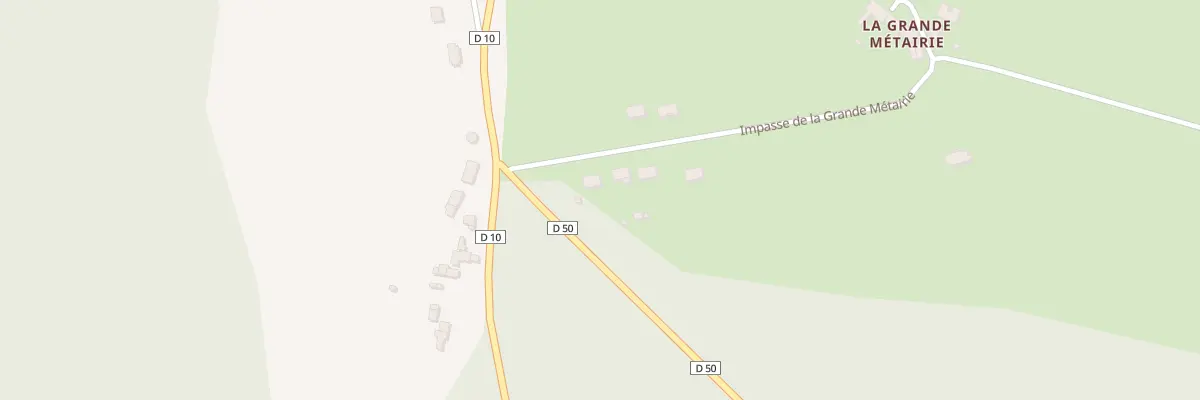 Plan du 2 Imp de la Grande Metairie à Gardefort