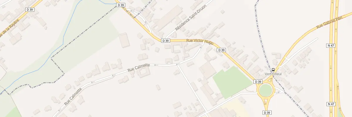 Plan du 2B Rue Calmette à Bénifontaine
