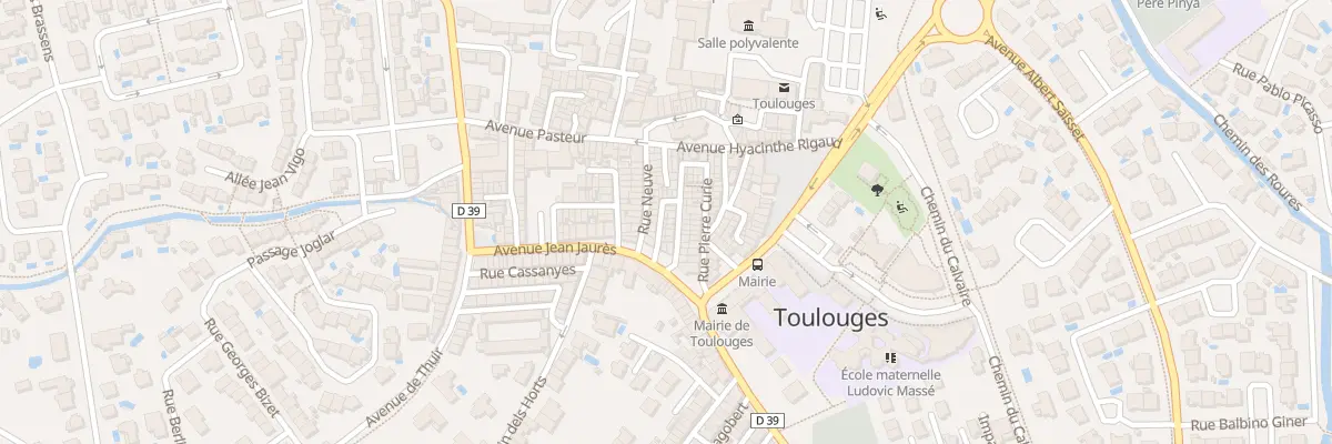 Plan du 7 Rue le Carrerou à Toulouges