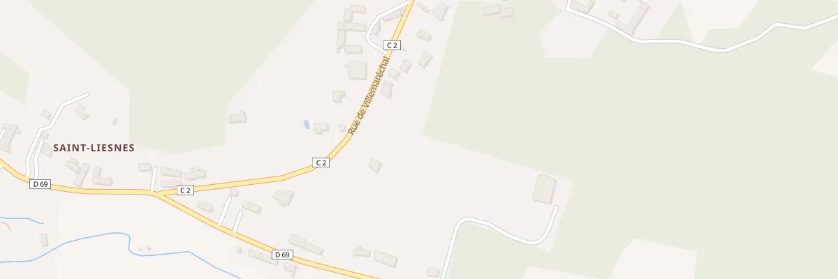 Plan du 8 Rue de Villemaréchal à Nanteau-sur-Lunain