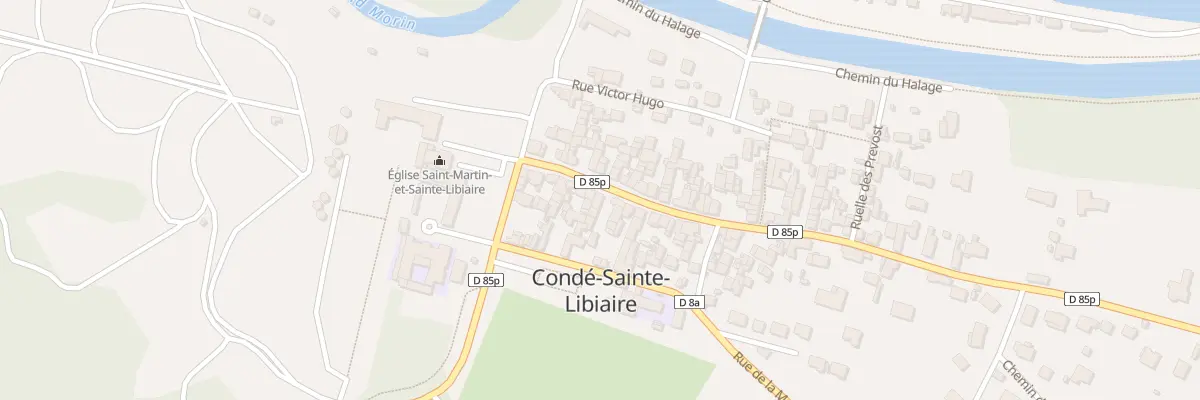 Plan du 22 Rue Pasteur à Condé-Sainte-Libiaire