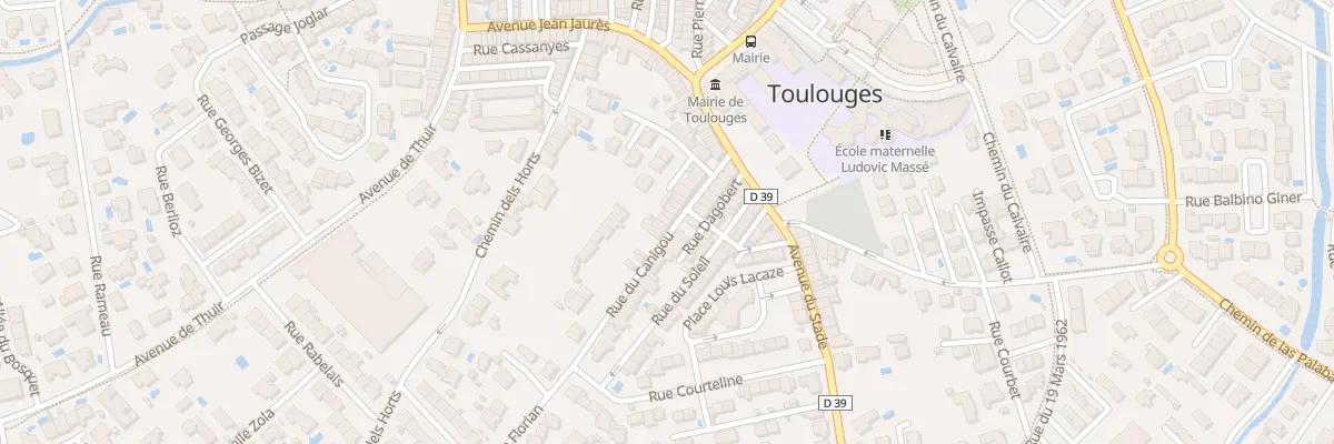 Plan du 18 Rue du Canigou à Toulouges