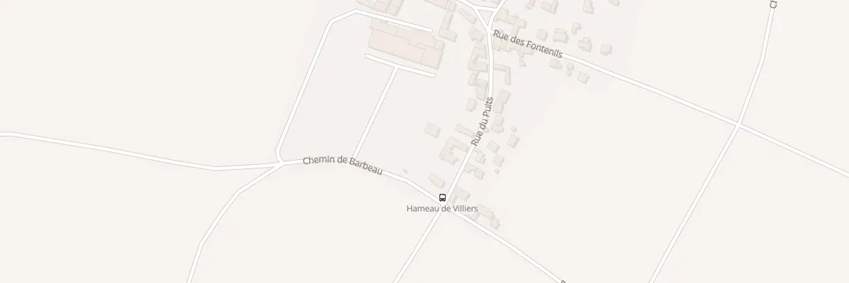 Plan du 3 Che de Barbeau à Machault