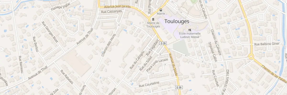 Plan du 16 Rue du Canigou à Toulouges