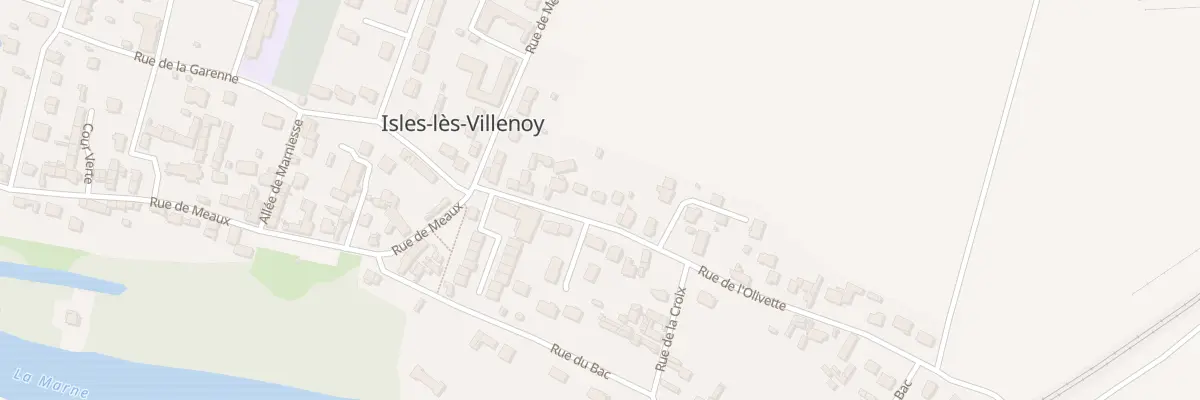 Plan du 13 Rue de l’Olivette à Isles-lès-Villenoy