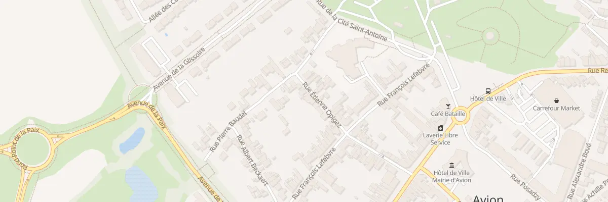 Plan du 35 Rue Etienne Opigez à Avion