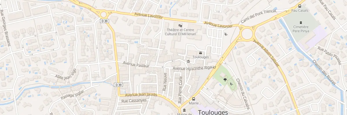 Plan du 20 Rue Evêque Oliba à Toulouges