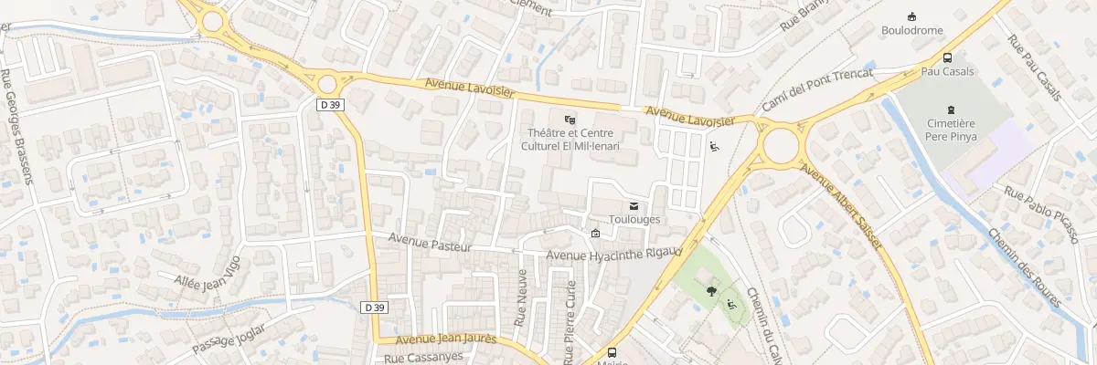 Plan du 35 Rue Espace Abelanet à Toulouges