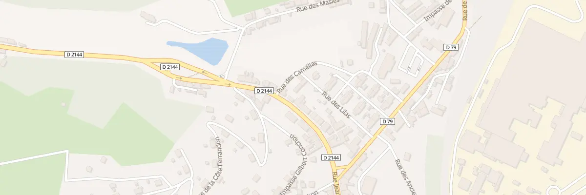 Plan du 17 Rue Jean Jaurès à Saint-Éloy-les-Mines