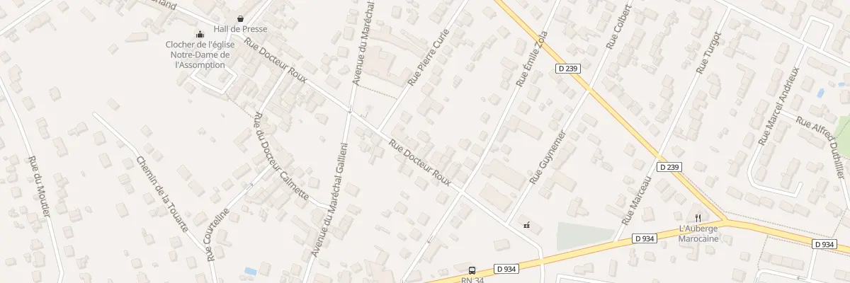 Plan du 15 Rue du Dr Roux à Montry