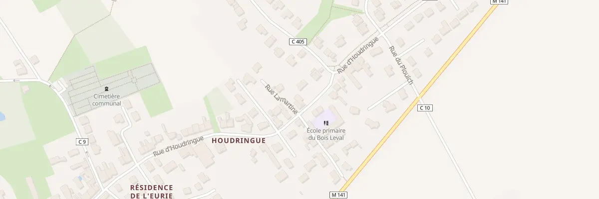 Plan du 51 Rue d’Houdringue à Aubers