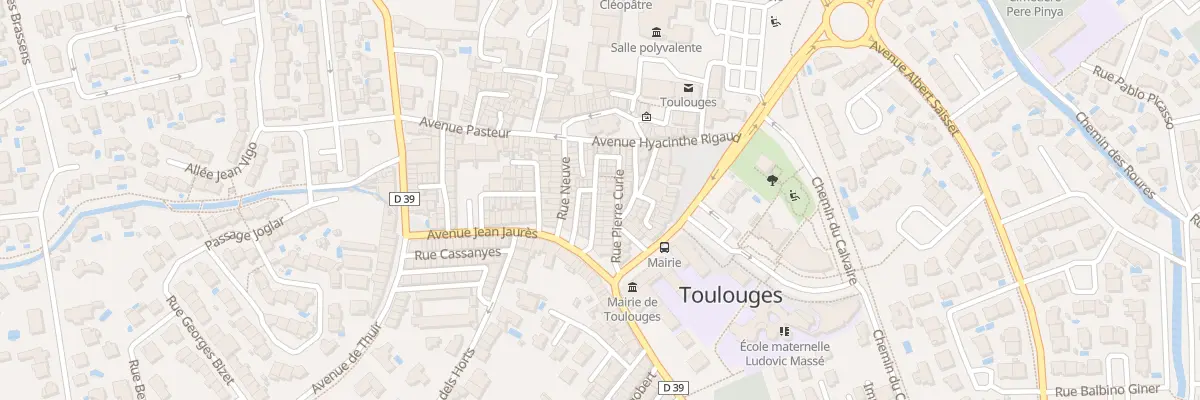 Plan du 7 Rue du Beffroi à Toulouges