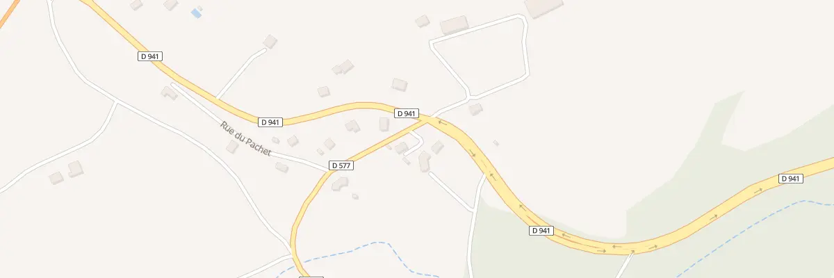 Plan du 3 Rue du Pachet à Bromont-Lamothe