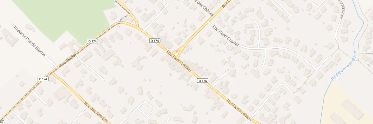 Plan du 56 Rue Henri Lebleu à Harnes