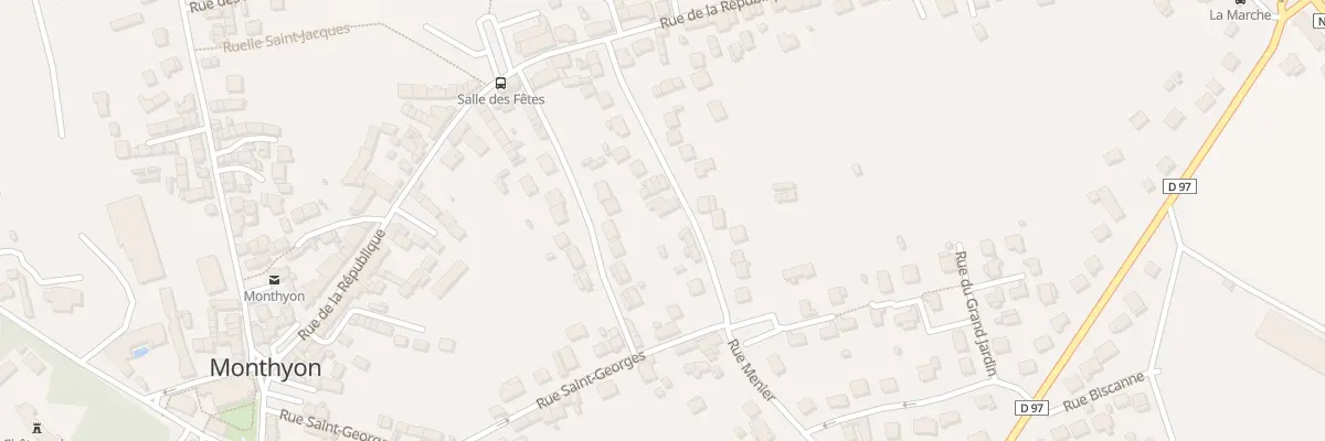 Plan du 10 Rue Menier à Monthyon
