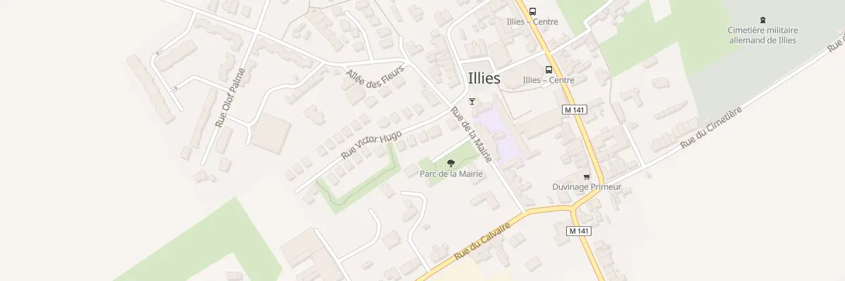 Plan du 3 Rue Victor Hugo à Illies