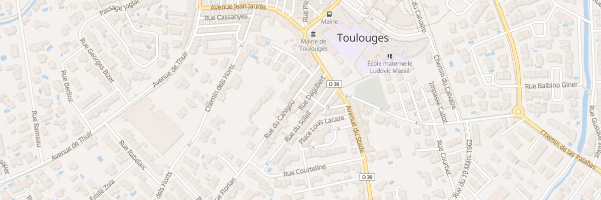 Plan du 15 Rue du Canigou à Toulouges