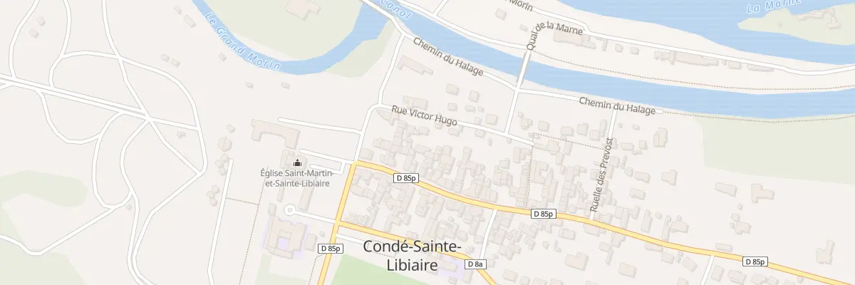 Plan du 27 Rue Pasteur à Condé-Sainte-Libiaire