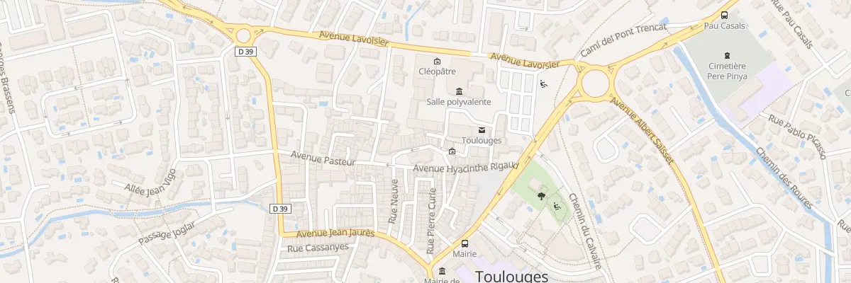 Plan du 12 Rue Evêque Oliba à Toulouges
