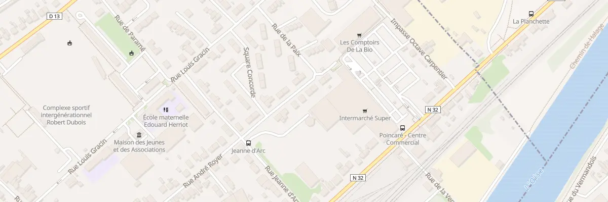 Plan du 412 Rue André Royer à Margny-lès-Compiègne