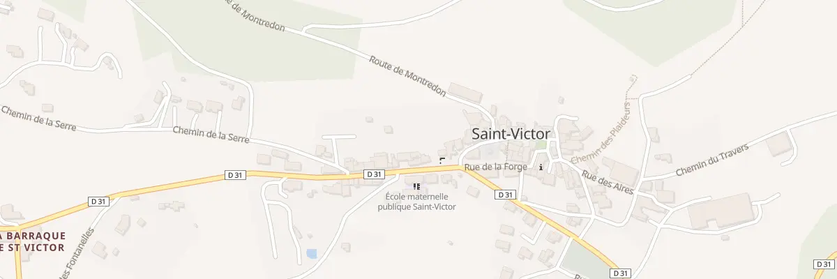 Plan du 5017 Saint Victor à Saint-Victor-et-Melvieu