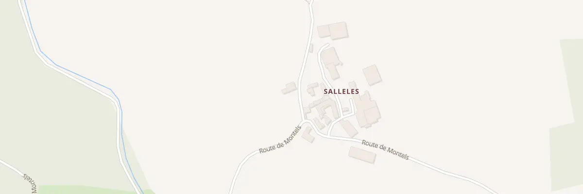 Plan du 5074 Salelles à Curan