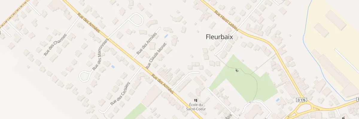 Plan du 18 Rue des Armées à Fleurbaix