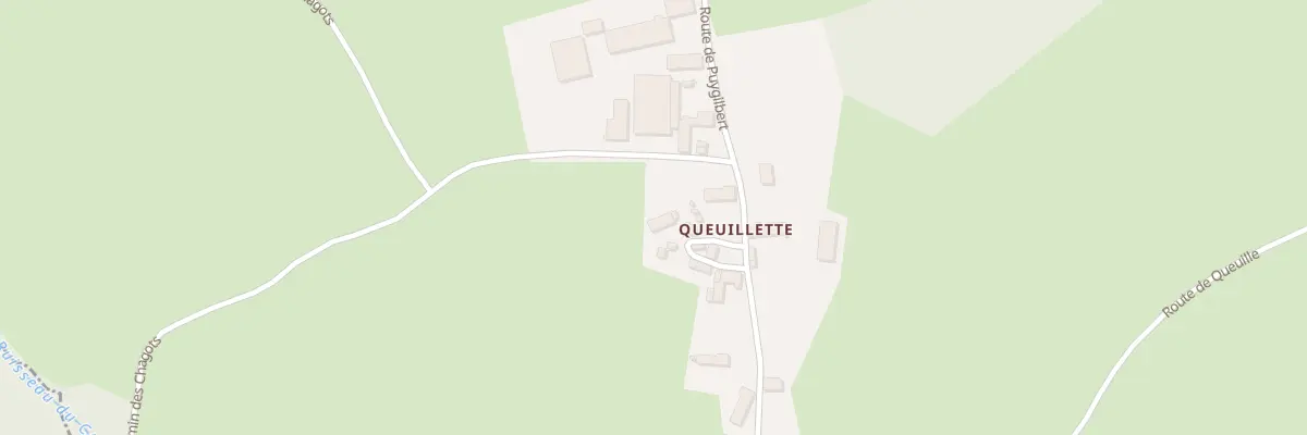 Plan du 5 Imp du Coudy - Queuillette à Queuille