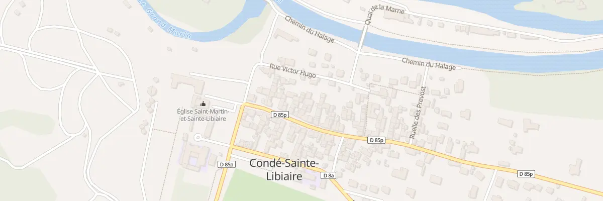 Plan du 33B Rue Pasteur à Condé-Sainte-Libiaire