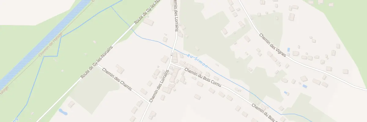 Plan du 3 Che de Bois Cornu à Montbouy