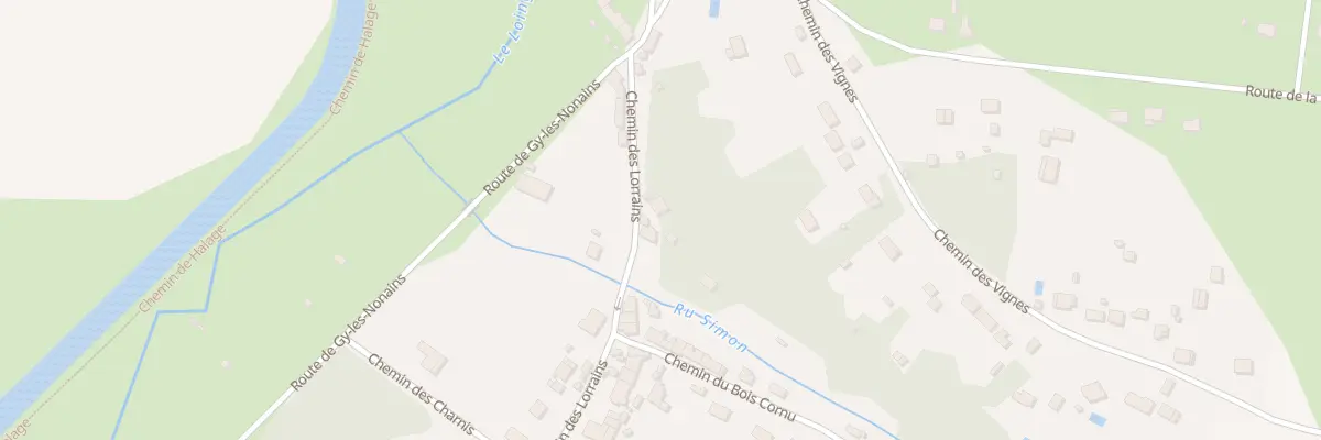 Plan du 16 Rue des Lorrains à Montbouy