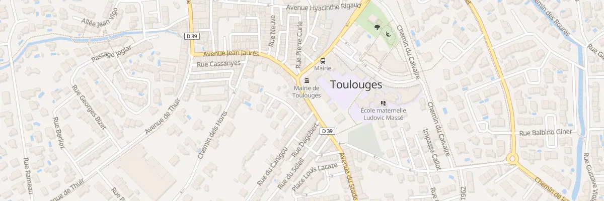 Plan du 20 Av Aristide Maillol à Toulouges