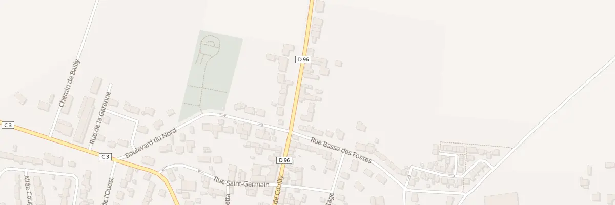 Plan du 60 Rue du Pont de Couilly à Villeneuve-le-Comte