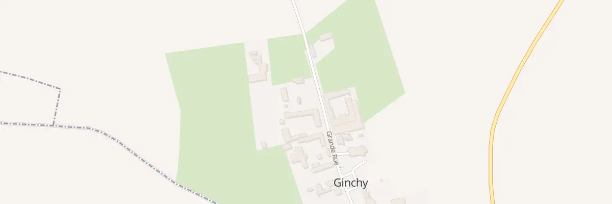 Plan du 13 Gr Grande Rue à Ginchy