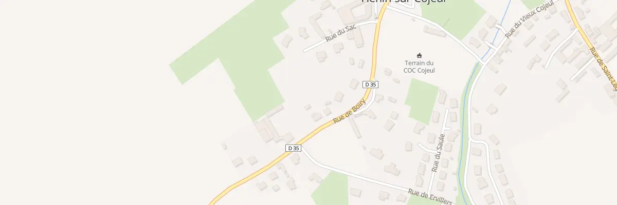 Plan du 21 Rue de Boiry à Hénin-sur-Cojeul