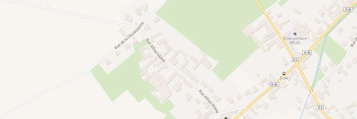 Plan du 13 Rue Alfred Klawa à Hénin-sur-Cojeul