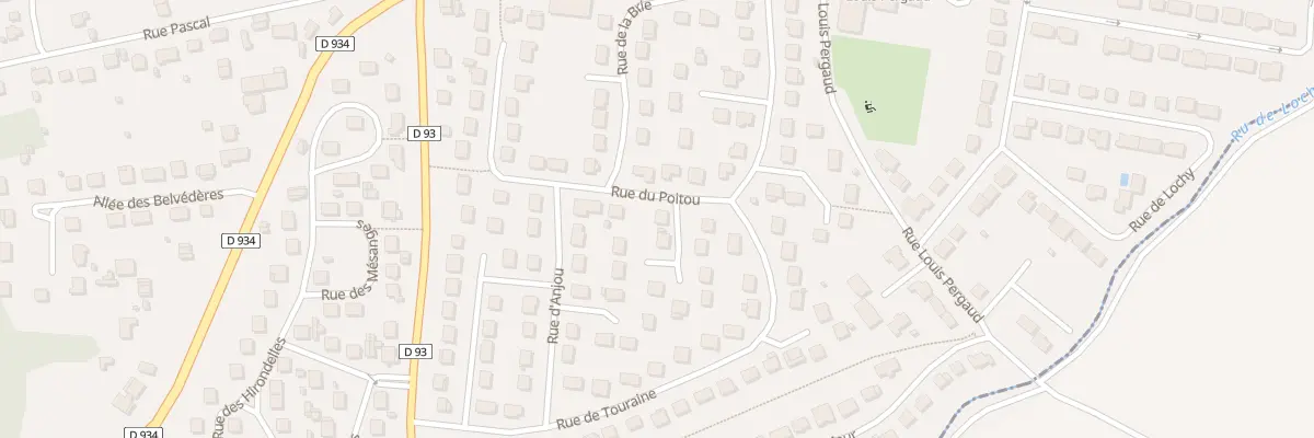 Plan du 19 Rue du Poitou à Montry