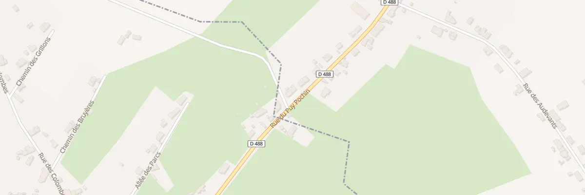 Plan du 62 Rue du Puy Pochin à Bézenet