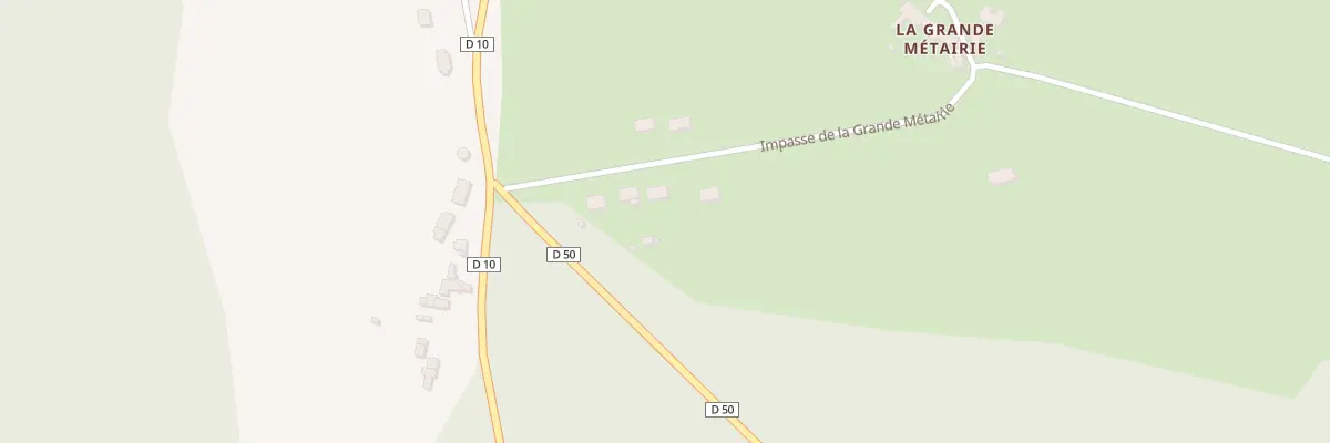 Plan du 6 Imp de la Grande Metairie à Gardefort