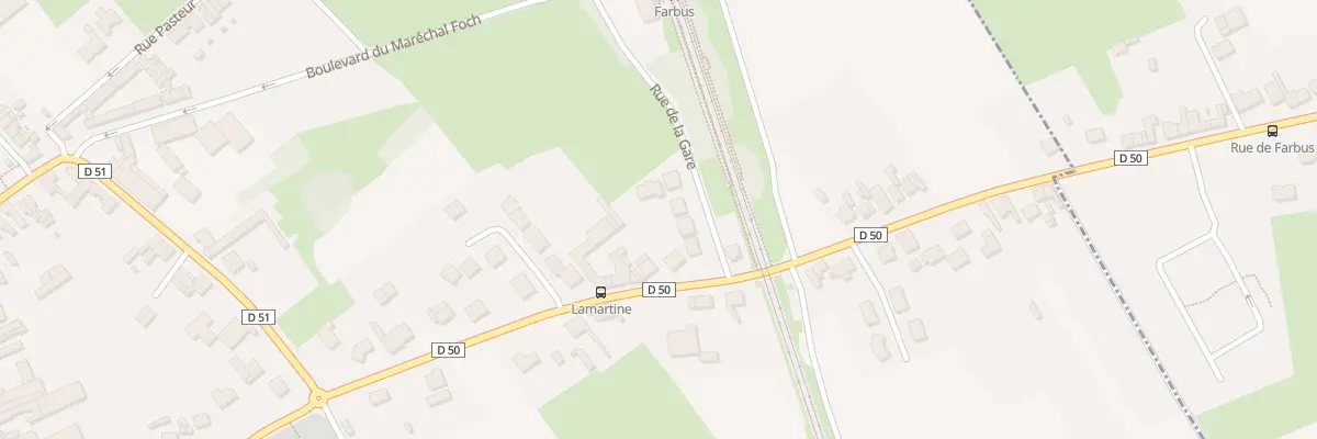 Plan du 24 Rue de la Gare à Farbus