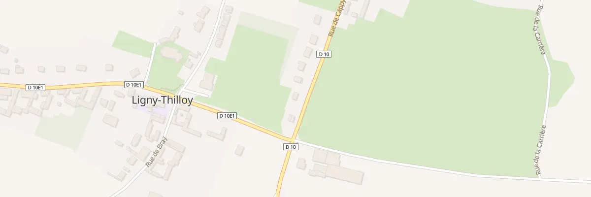 Plan du 3 Rue de Cappy à Ligny-Thilloy