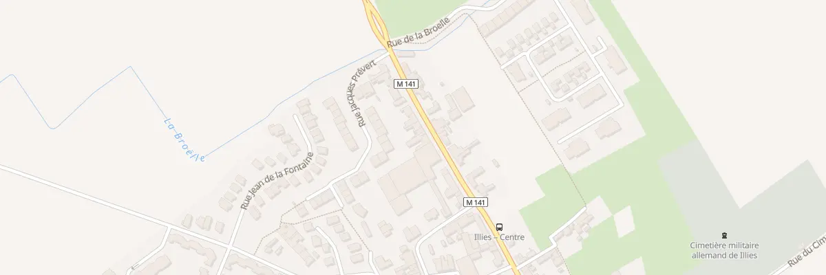 Plan du 25 Rue du Chanoine Rigaut à Illies