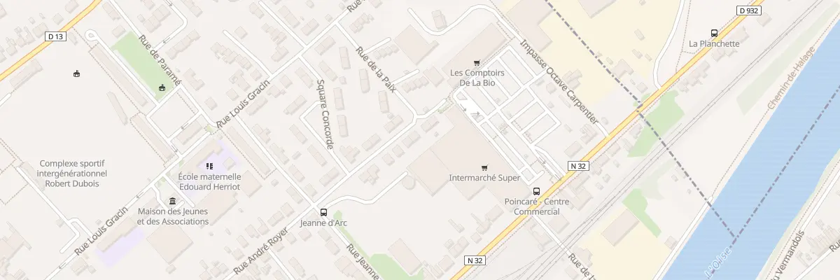Plan du 446 Rue André Royer à Margny-lès-Compiègne